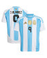 Фото #1 товара Футболка для малышей Adidas Джулиан Альварес белая сборная Аргентины 2024 Home Replica Jersey