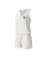 Women's Cream Detroit Tigers Montana Hacci Knit Romper