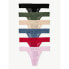 6-Pack, Joyspun Thong Panties Underwear XL Women's Multicolor Pull-On Style