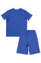 Erkek Çocuk Pijama Takımı 6-9 Yaş Saks Mavisi
