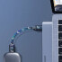 Фото #4 товара Wielofunkcyjny HUB port do MacBook Pro / Air 2x USB-C na USB-C HDMI 3x USB 3.0 - szary