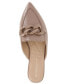 Фото #4 товара Women's Kaylin Chain Pointed Toe Mule