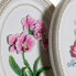 Decorative Figure DKD Home Decor White Pink Flowers 17 x 2,5 x 21,6 cm (2 Units)