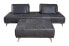 Фото #1 товара Sofa WIOLO Daybed Leder mit Hocker