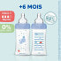 Фото #2 товара DODIE 3er-Set Sensation+ Anti-Colic-Babyflaschen 330 ml +6 Monate, Flachsauger, Flow 3 Sea Blue und Air Green