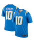 ფოტო #1 პროდუქტის Men's Justin Herbert Powder Blue Los Angeles Chargers Legend Jersey