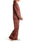 Фото #3 товара Women's Lingerie Carmella Satin 2 Piece Pajama Set