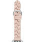 Фото #3 товара Women's Pink Leather Band for Apple Watch, 38, 40, 41mm and 42, 44, 45, 49mm