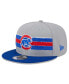 Фото #1 товара Men's Gray, Royal Chicago Cubs Band 9FIFTY Snapback Hat