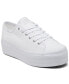 Women's Triple Up Canvas Platform Casual Sneakers from Finish Line