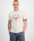 Фото #1 товара Men's Cori Short Sleeve Crewneck Varsity Graphic T-Shirt, Created for Macy's