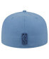 Men's Blue Distressed Philadelphia 76ers Color Pack Faded Tonal 59FIFTY Fitted Hat