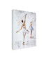 Фото #2 товара Aimee Del Valle Ballerina in Blue Canvas Art - 20" x 25"