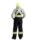 Big & Tall Safety Striped Arctic Insulated Bib Overall