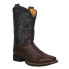 Roper Trigger TooledInlay Square Toe Cowboy Mens Brown Casual Boots 09-020-0906