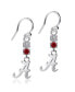 ფოტო #1 პროდუქტის Women's Alabama Crimson Tide Dangle Crystal Earrings