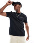 Hollister micro logo relaxed fit cooling t-shirt in black