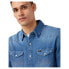Фото #4 товара Рубашка джинсовая Wrangler 27MW с длинным рукавом