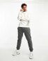 Another Influence colour block sweatshirt in off white