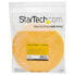 Фото #8 товара StarTech.com 50ft Hook and Loop Roll - Cut-to-Size Reusable Cable Ties - Bulk Industrial Wire Fastener Tape /Adjustable Fabric Wraps Yellow / Resuable Self Gripping Cable Management Straps - Hook & loop cable tie - Nylon - Yellow - -10 - 80 °C - 15200 mm - 19 mm