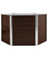 Фото #2 товара Garden Raised Bed Brown 50.8"x50.8"x30.3" Galvanized Steel