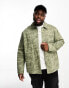 Фото #2 товара ASOS DESIGN camo worker jacket in green