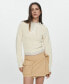 ფოტო #4 პროდუქტის Women's Cargo Miniskirt