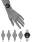 ფოტო #4 პროდუქტის Ellen Degeneres Women's Silver Stainless Steel Bracelet Watch 40mm