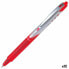 Фото #1 товара Ручка с жидкими чернилами Pilot V-BALL 07 RT Красный 0,5 mm (12 штук)