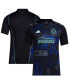 ფოტო #1 პროდუქტის Men's Black Atlanta United FC 2023 One Planet Replica Jersey