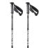 SALOMON Hacker S3 Poles Black / Steel Gray, 125 cm - фото #1