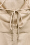 Фото #13 товара Платье миди из смесового льна ZARA