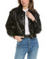 Фото #1 товара Iro Leather Jacket Women's Black 42