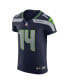 Фото #3 товара Men's Dk Metcalf College Navy Seattle Seahawks Vapor Elite Player Jersey