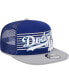 Фото #4 товара Men's Royal Los Angeles Dodgers Speed Golfer Trucker Snapback Hat