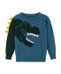 ფოტო #1 პროდუქტის Toddler/Child Boys T-Rex Character Sweater