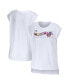 Фото #2 товара Women's White Montreal Canadiens Greetings From Muscle T-shirt
