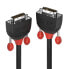 Фото #1 товара Lindy 0.5m DVI-D Dual Link cable - Black Line - 0.5 m - DVI-D - DVI-D - Male - Male - Black