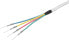 Фото #3 товара Goobay 120 dB SAT Coaxial Cable - 4x Shielded - 100 m - Coaxial - Coaxial - White