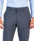 Фото #4 товара Perry Ellis Men's Essentials Slim Fit Plaid Dress Pants