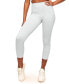 ფოტო #1 პროდუქტის Women's Haley High-waist Heather Fleece 7/8 Legging