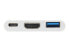 Equip USB Type C to HDMI Female/USB A Female/PD Adapter - USB 3.2 Gen 1 (3.1 Gen 1) Type-C - White - HDMI - USB 3.2 Gen 1 (3.1 Gen 1) Type-A - USB 3.2 Gen 1 (3.1 Gen 1) Type-C - Plastic - China - CE - RoHS