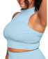 ფოტო #2 პროდუქტის Plus Size Awaken Mock Neck Awaken Tank