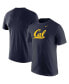 Фото #1 товара Men's Navy Cal Bears School Logo T-shirt
