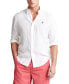 Фото #1 товара Men's Classic-Fit Linen Shirt