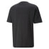 Фото #2 товара Puma Downtown Logo Crew Neck Short Sleeve T-Shirt Mens Black Casual Tops 5382480