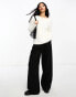 Фото #6 товара Morgan fluffy twist back jumper in white