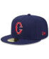 Фото #1 товара Men's Navy Charlotte Knights Theme Nights Hornets 59Fifty Fitted Hat