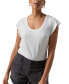 ფოტო #1 პროდუქტის Women's West Side Crewneck Short-Sleeve T-Shirt