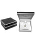 ფოტო #2 პროდუქტის Diamond Feet & Heart 18" Pendant Necklace (1/10 ct. t.w.) in Sterling Silver or Sterling Silver & 14k Gold-Plate